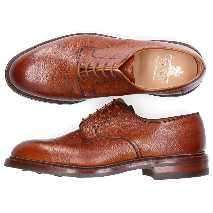Crockett & Jones - Businessschuhe Derby JOHN braun - beige