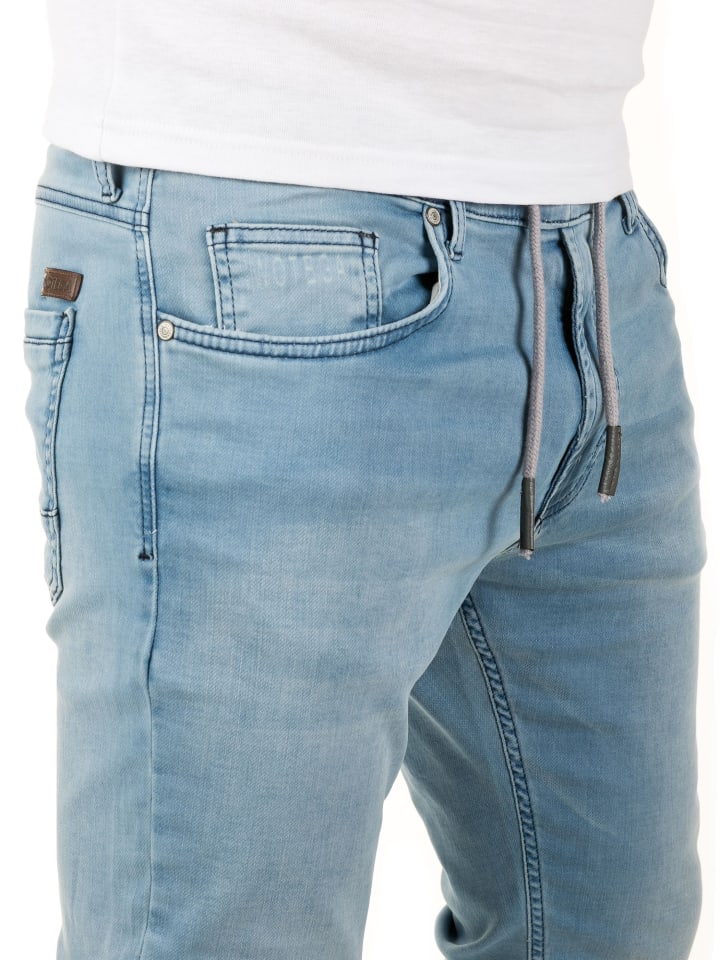 WOTEGA Jogginghose in Jeans-Optik in Hellblau günstig kaufen