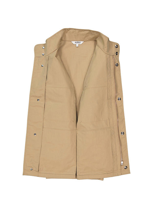 Aigle, Fieldjacket, Baumwolle, beige