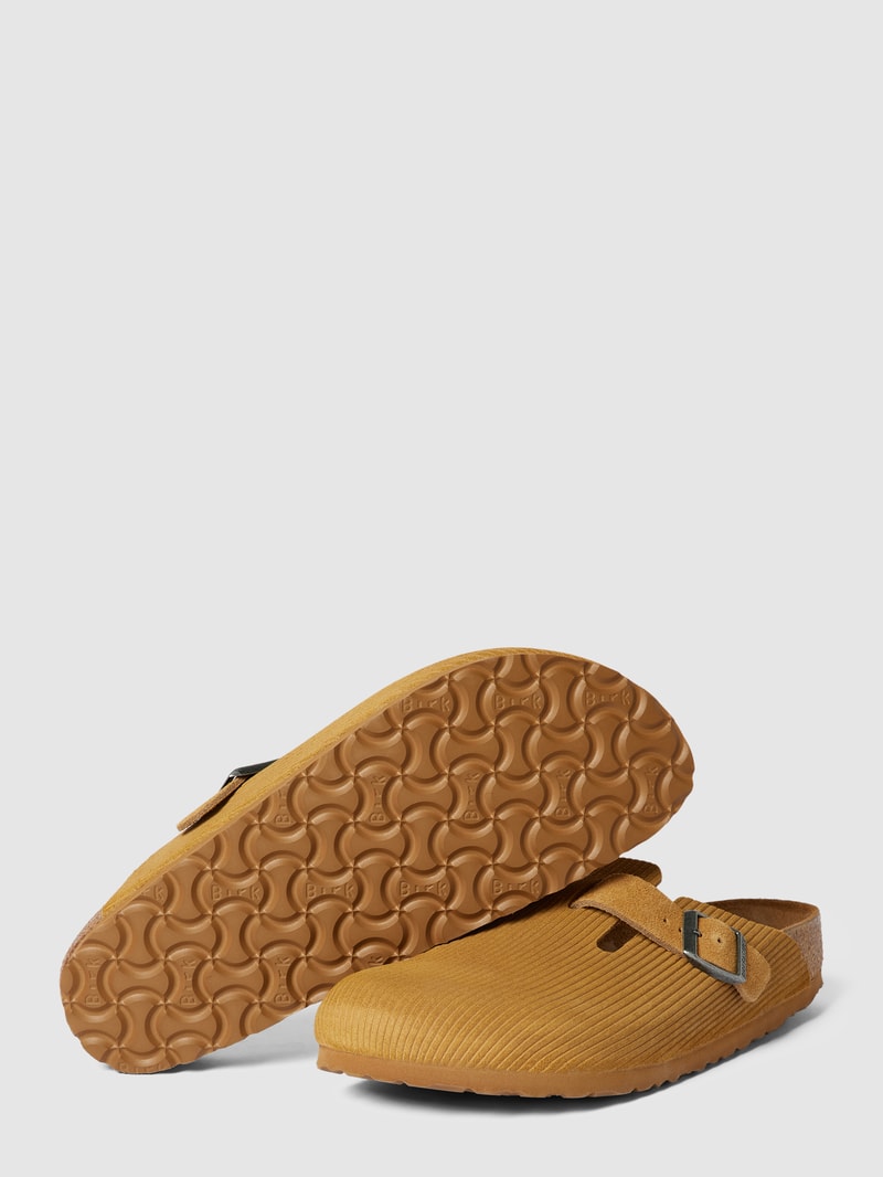 Sandalen aus Leder Modell 'Boston' in hellbraun