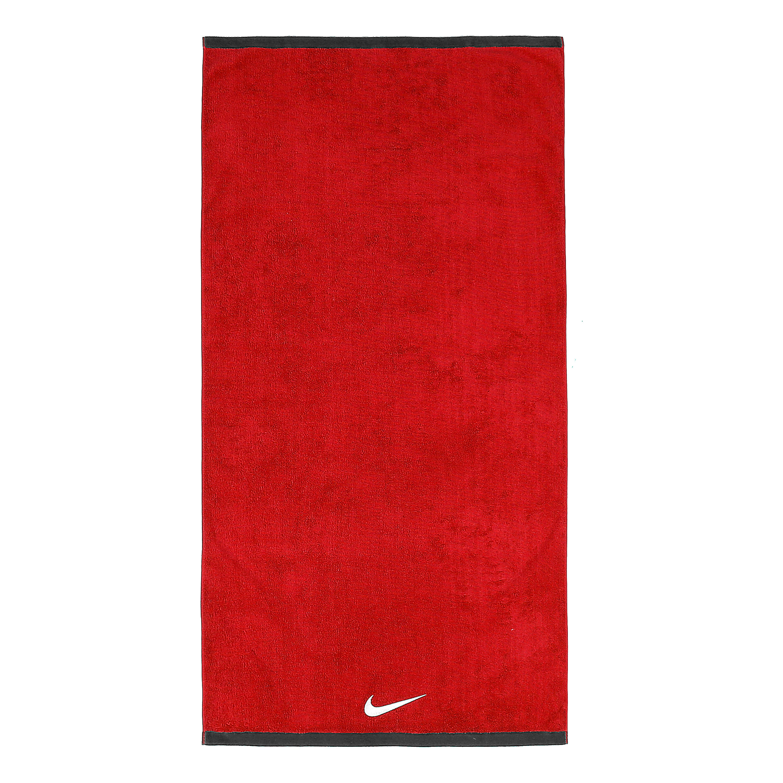 Fundamental Towel Handtuch 60x120cm - Rot, Schwarz