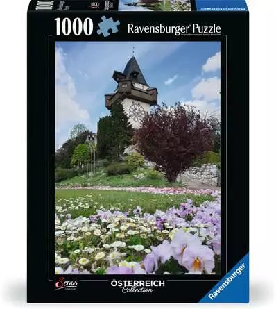 Puzzle 1000 Teile - Uhrturm in Graz