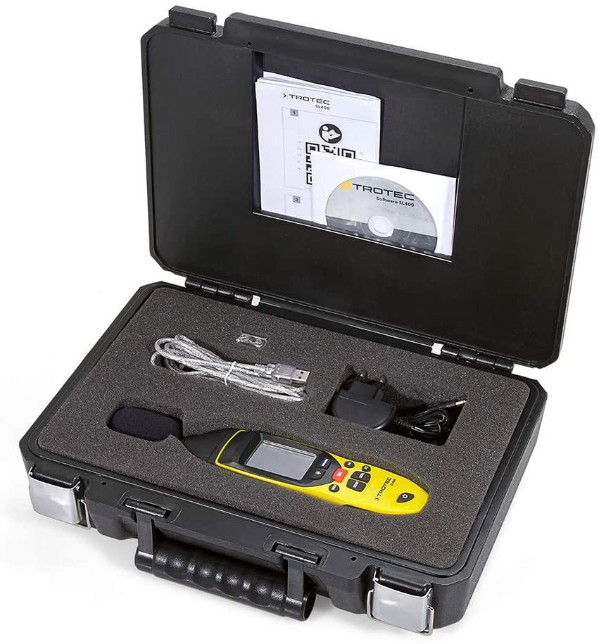 Sonómetro Trotec 3510005020 SL400 con certificado de calibración