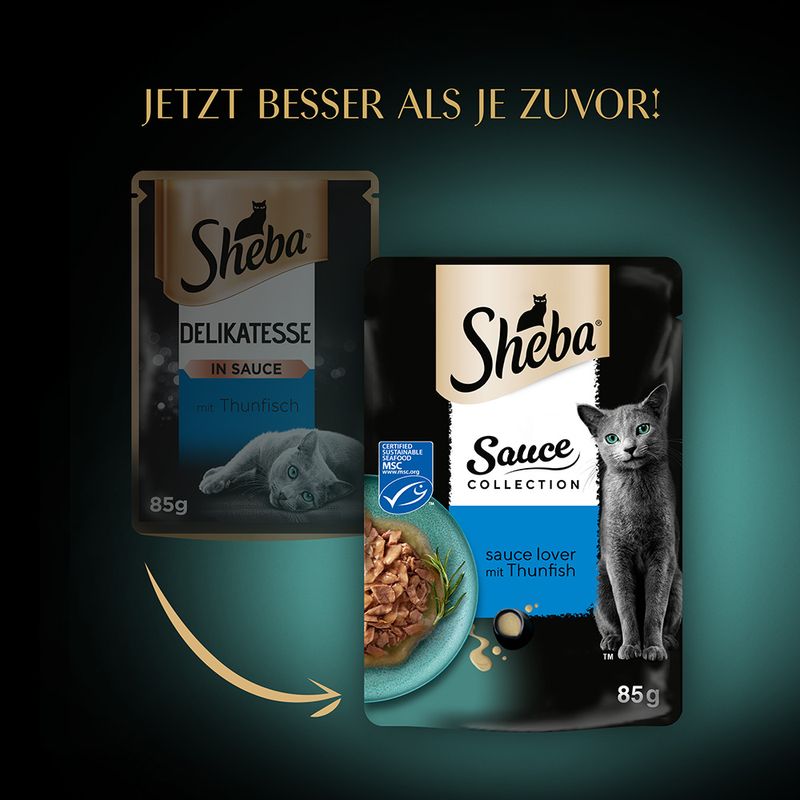 Megapack Sheba Varietäten Frischebeutel 28 x 85 g