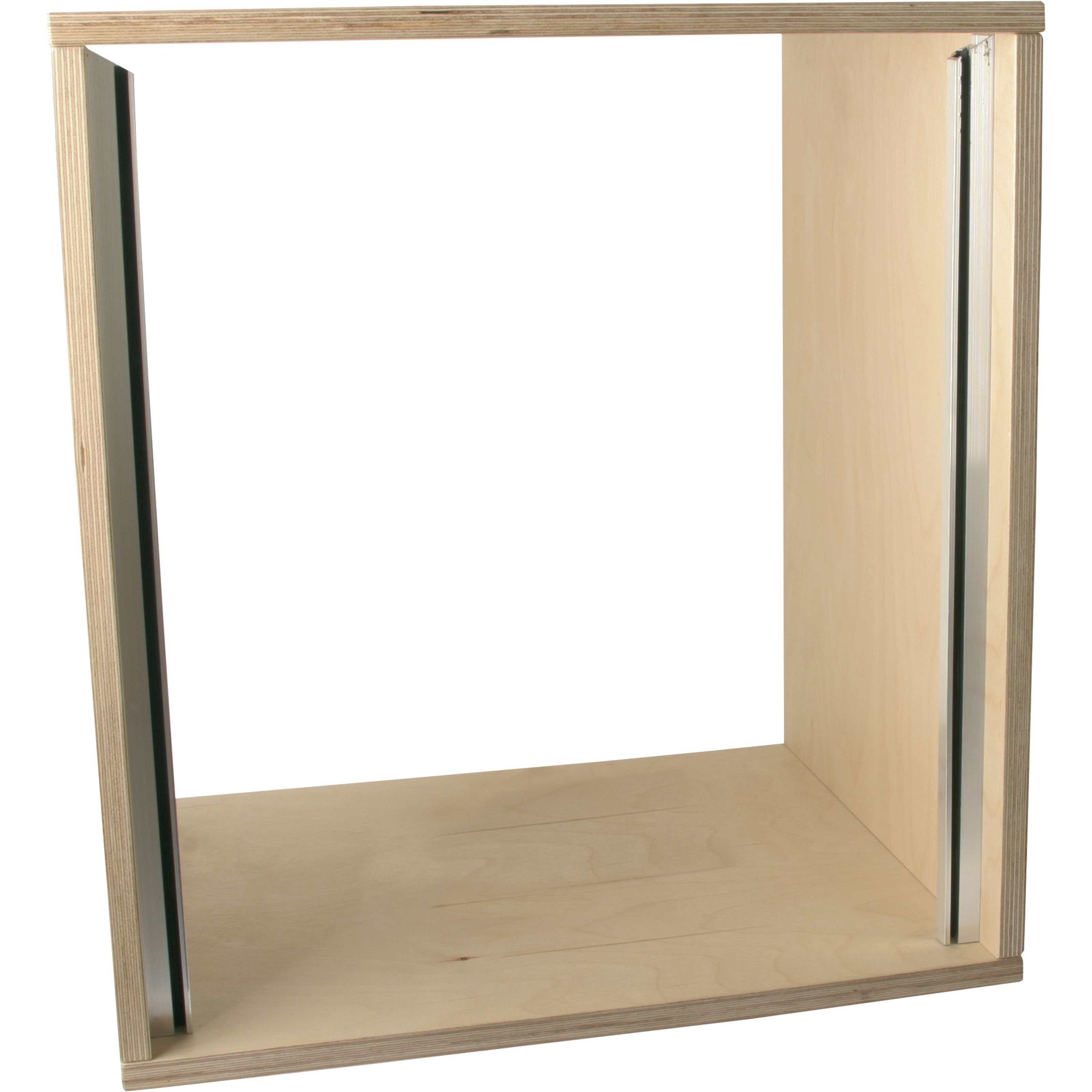MUSIC STORE Mischpult, Studiorack 12HE Birke MP Bausatz, unlackiert, gerade