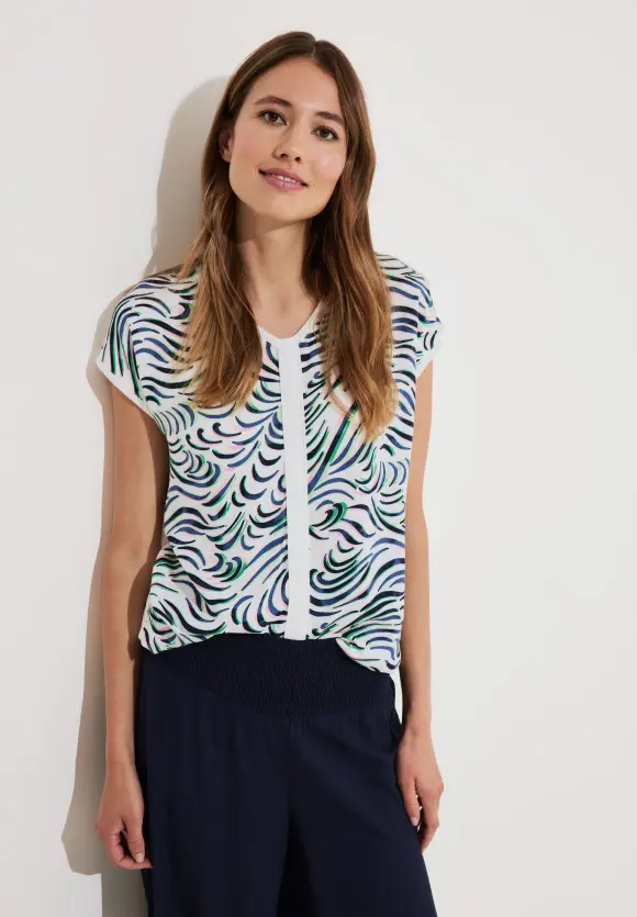 CECIL Materialmix Shirt