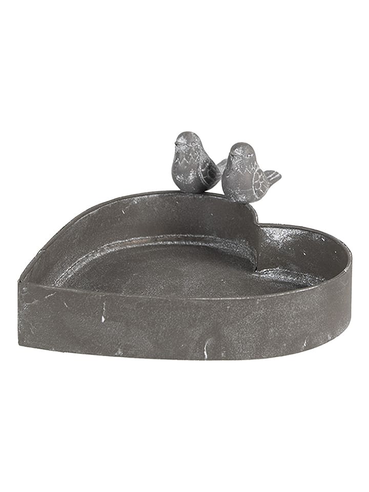 Clayre & Eef Pflanzenhalter in Grau - (B)19 x (H)7 x (T)17 cm günstig kaufen onesize