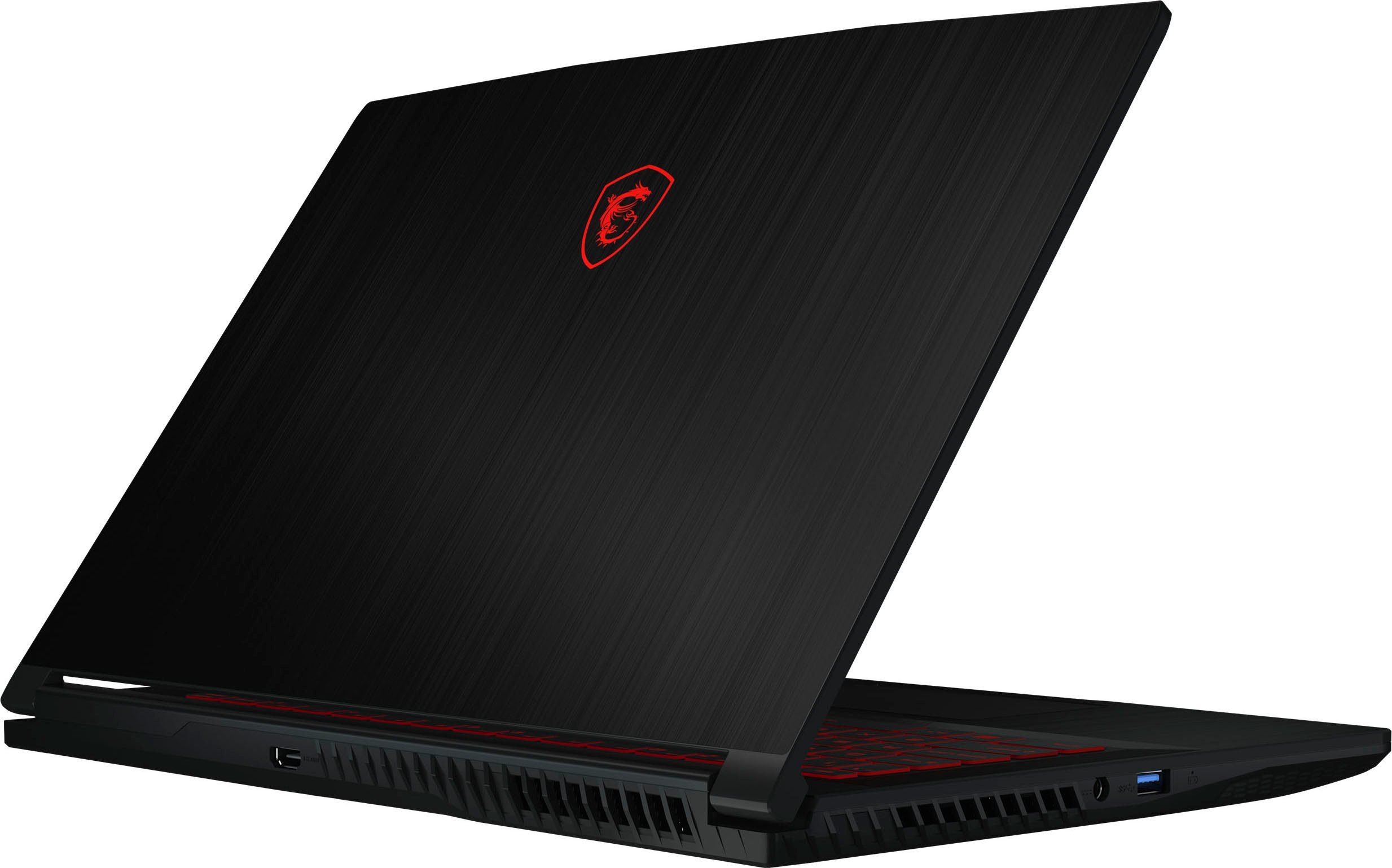 MSI Thin GF63 12UC-822 Gaming-Notebook (39,6 cm/15,6 Zoll, Intel Core i5 12450H, GeForce RTX 3050, 512 GB SSD)