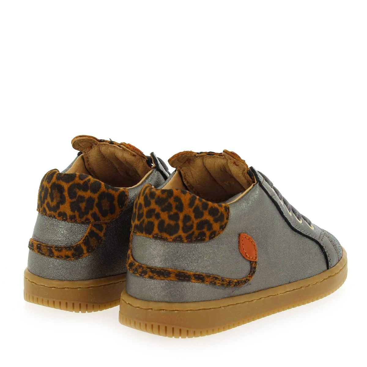 Babybotte  FLEOPARD - gris orange