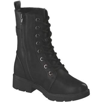 Claudia Ghizzani Schnür Boots in schwarz
