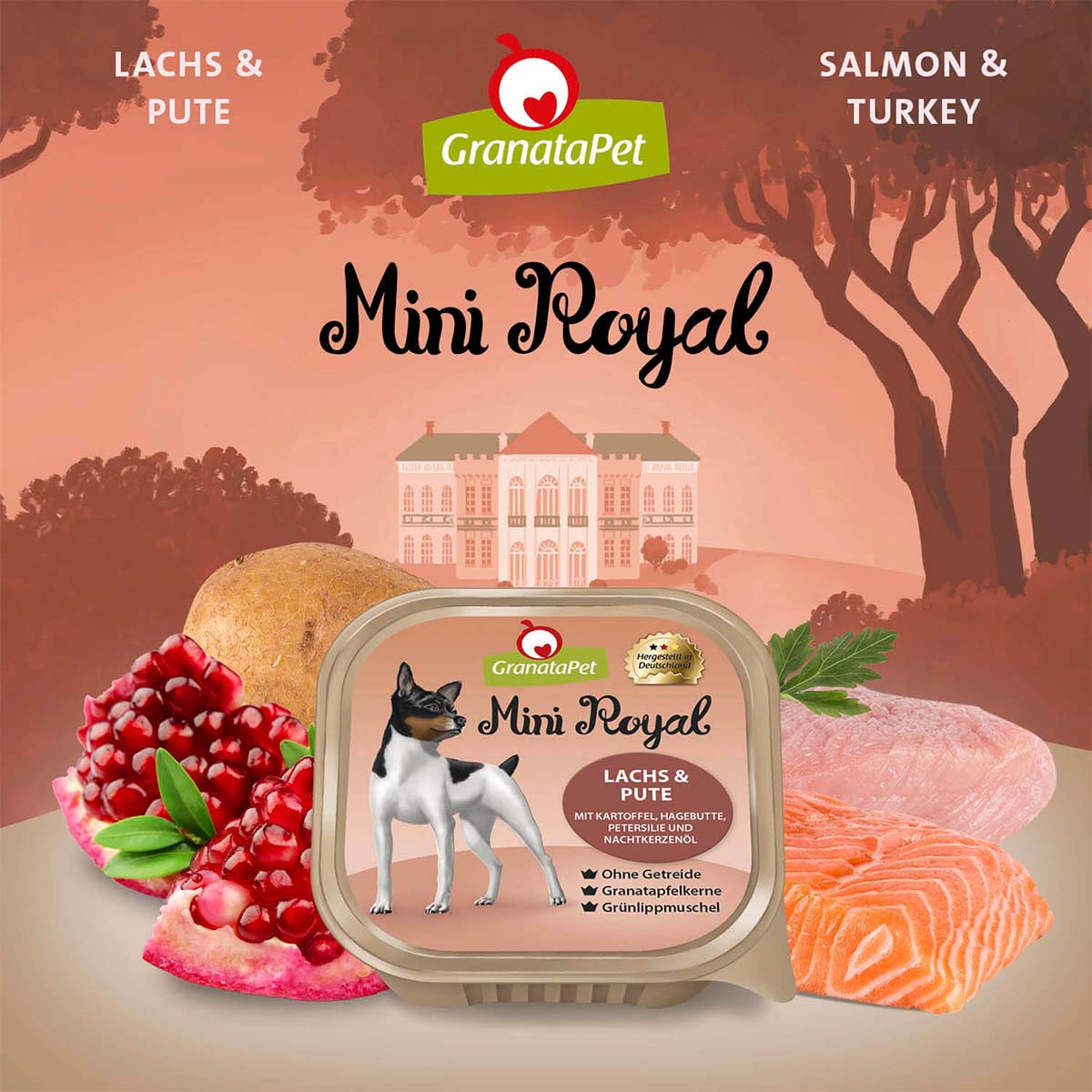 GranataPet Mini Royal Lachs und Pute günstig kaufen bei ZooRoyal