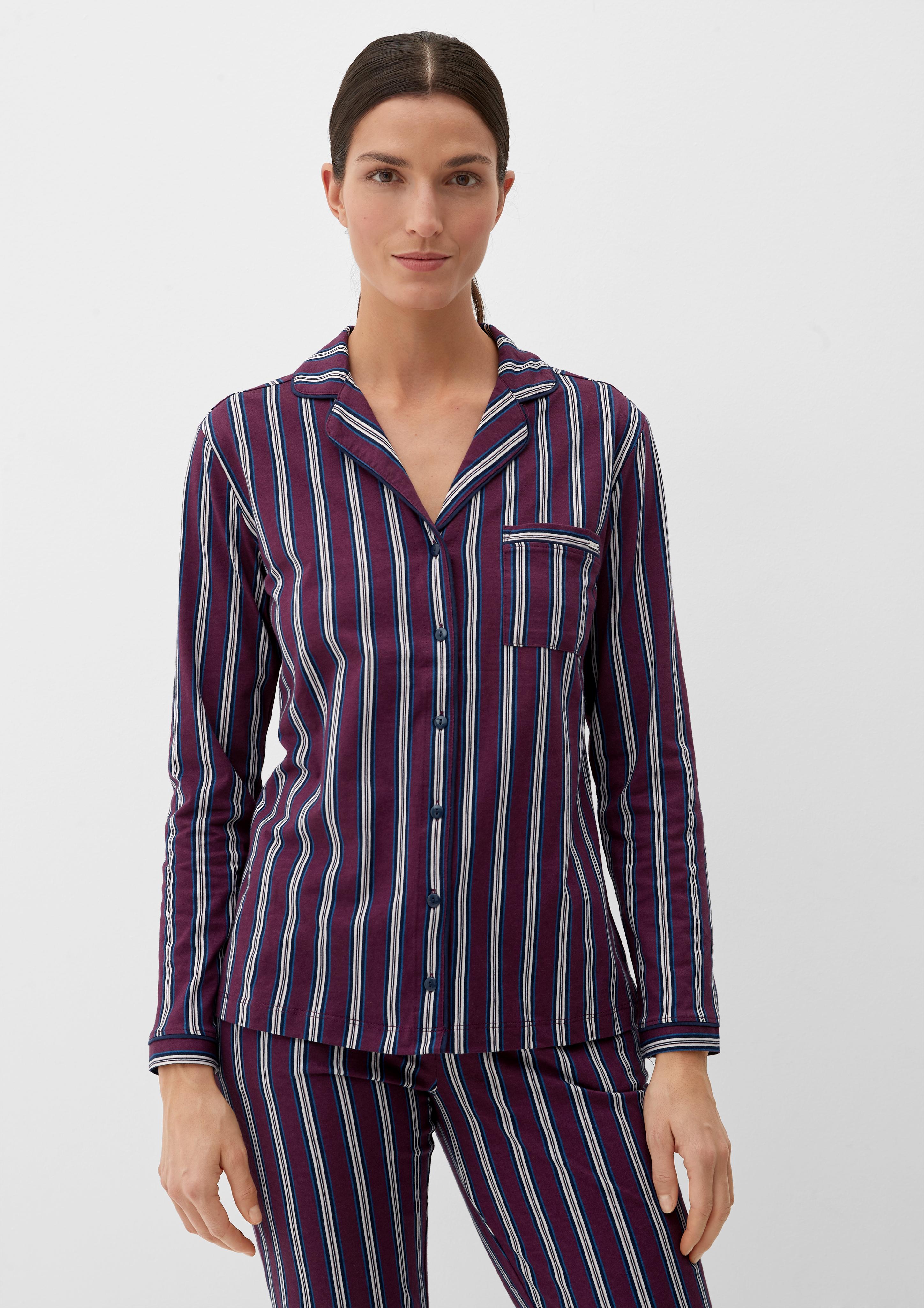 Langer Pyjama mit Print  6007471-48G1