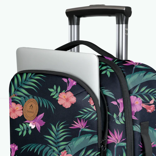 Valladolid XS 2-wheel soft suitcase, black