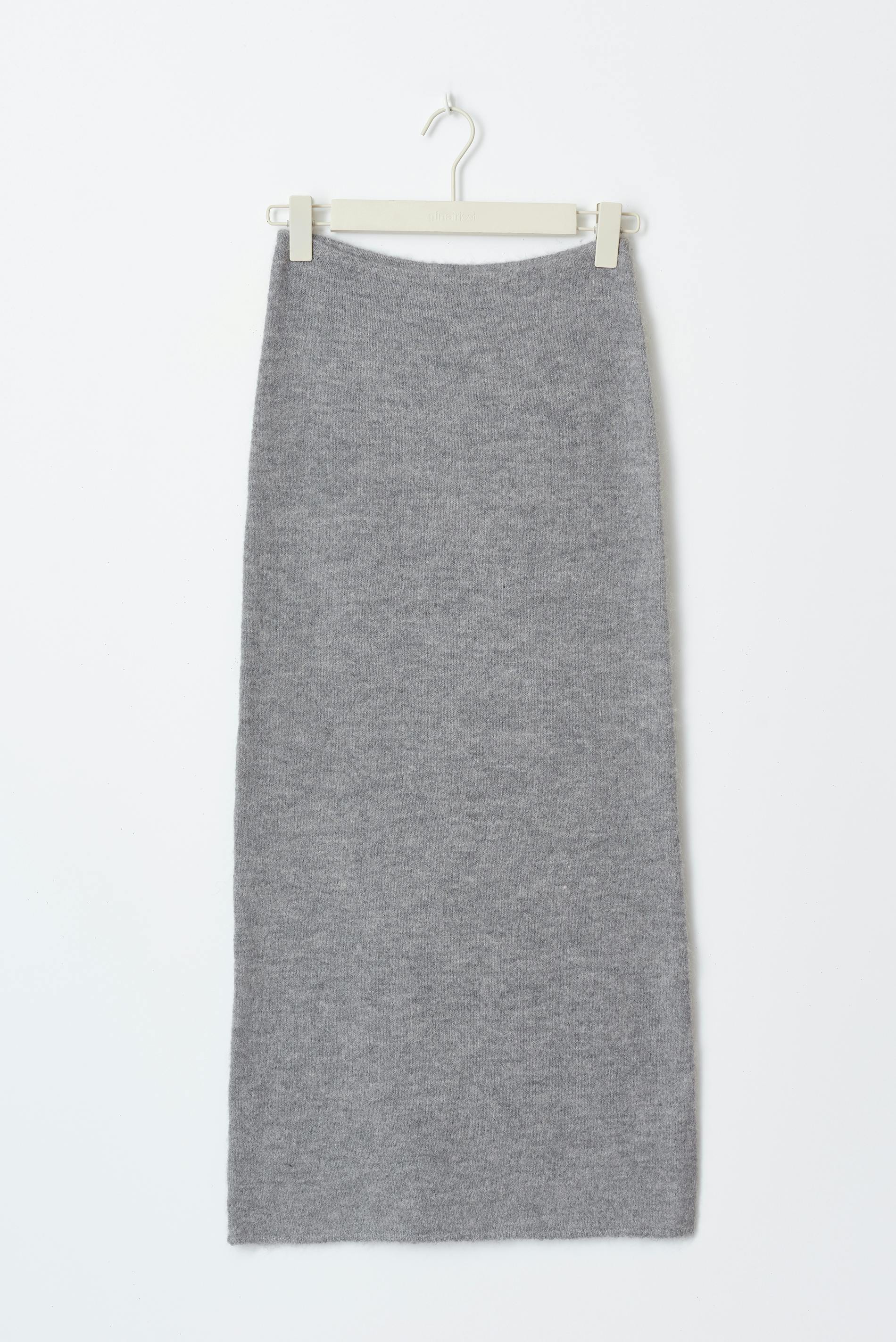 Knitted maxi skirt