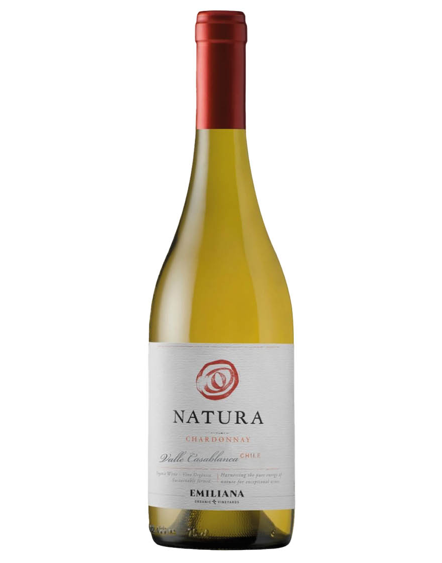 Valle del Bío-Bío DO Natura Un-oaked Chardonnay 2022 Emiliana 0,75 ℓ