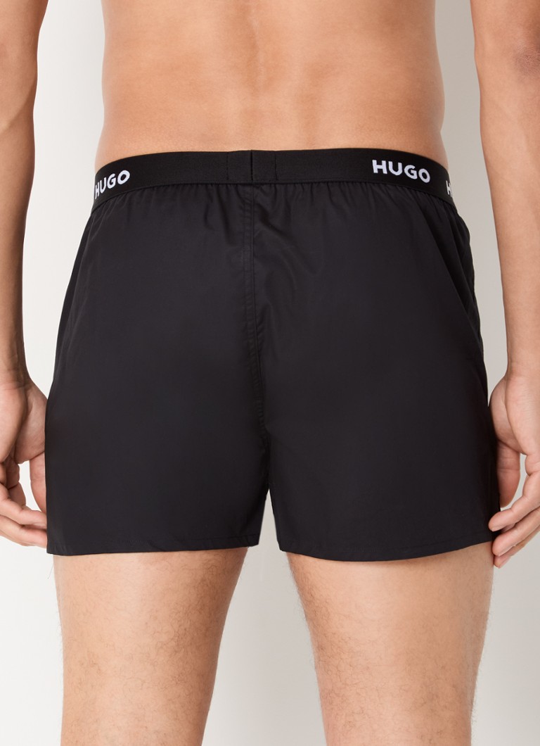 Boxerky HUGO BOSS s logom v páse, balenie 3 kusov
