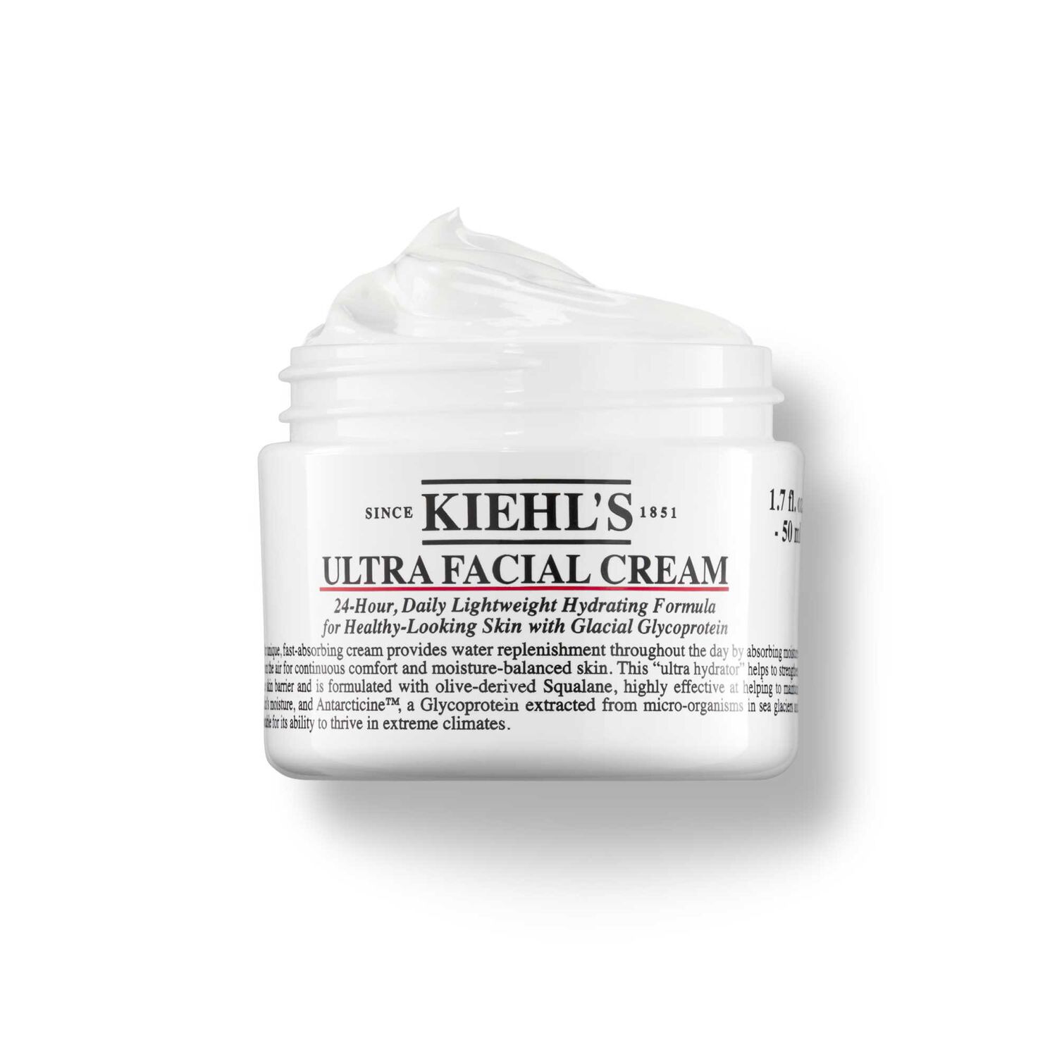 kiehl's Ultra Facial Cream Crème légère hydratante - peaux normales à sèches