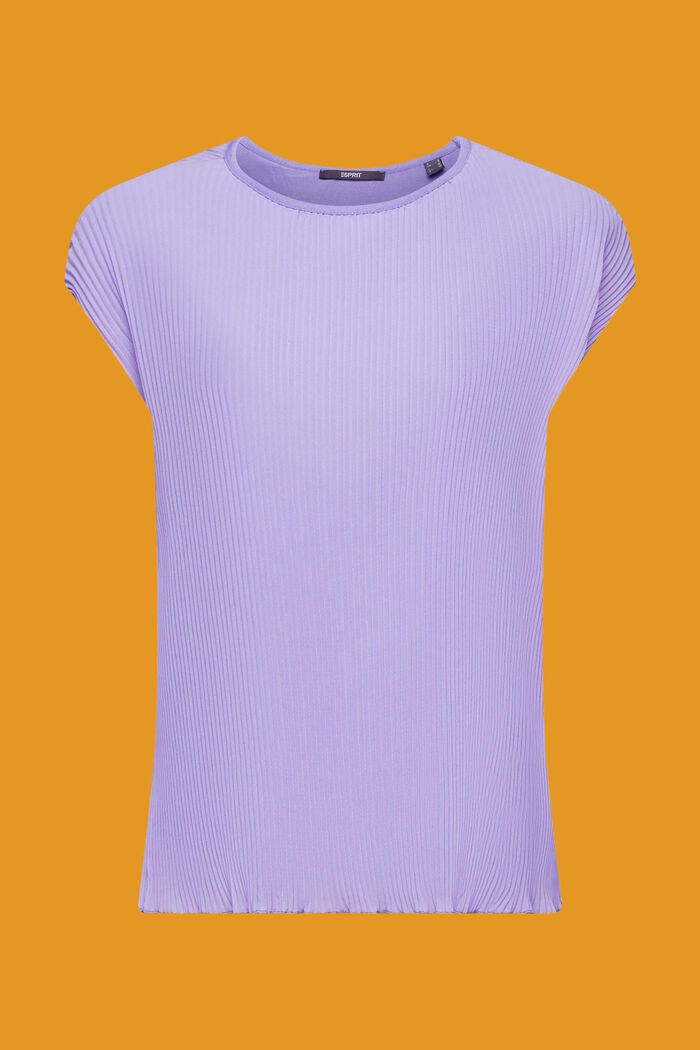 Plissee-T-Shirt