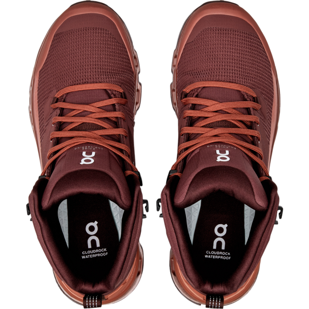 ON Cloudrock 2 W Waterproof 63-98066 / rot