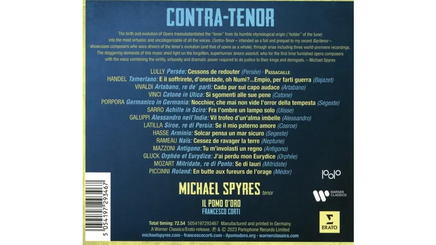 Contra-Tenor Digipak