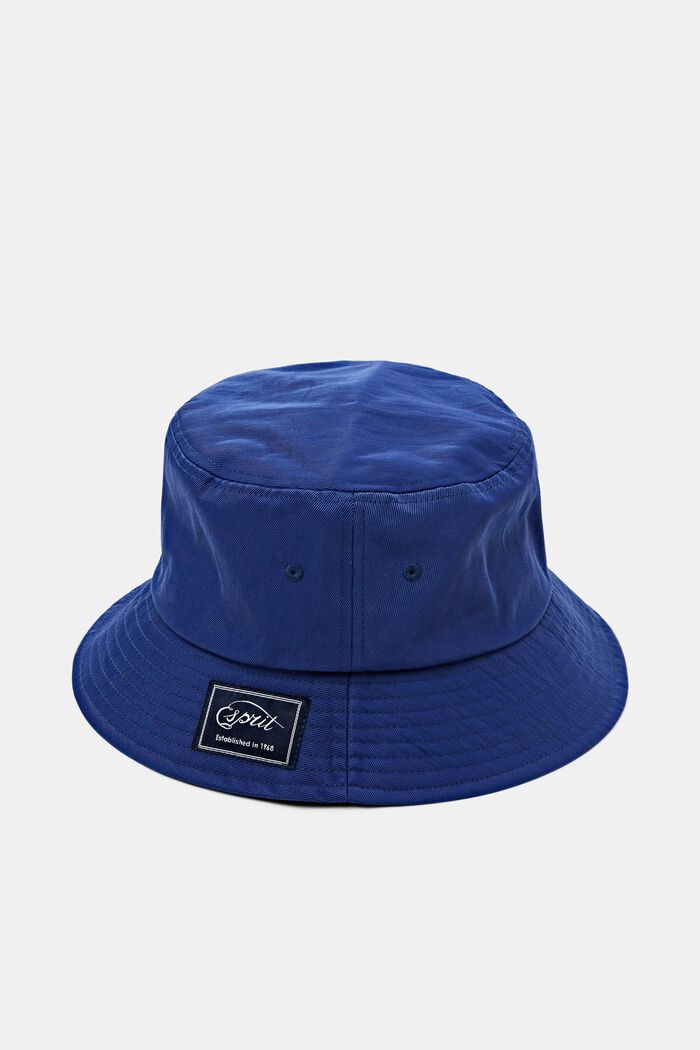 Bucket Hat aus Twill mit Logo