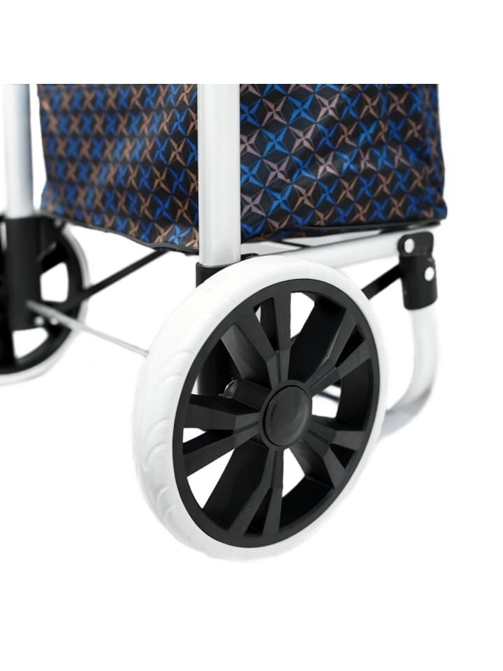 Almina 40L Einkaufstrolley aus Alu in Blau günstig kaufen onesize