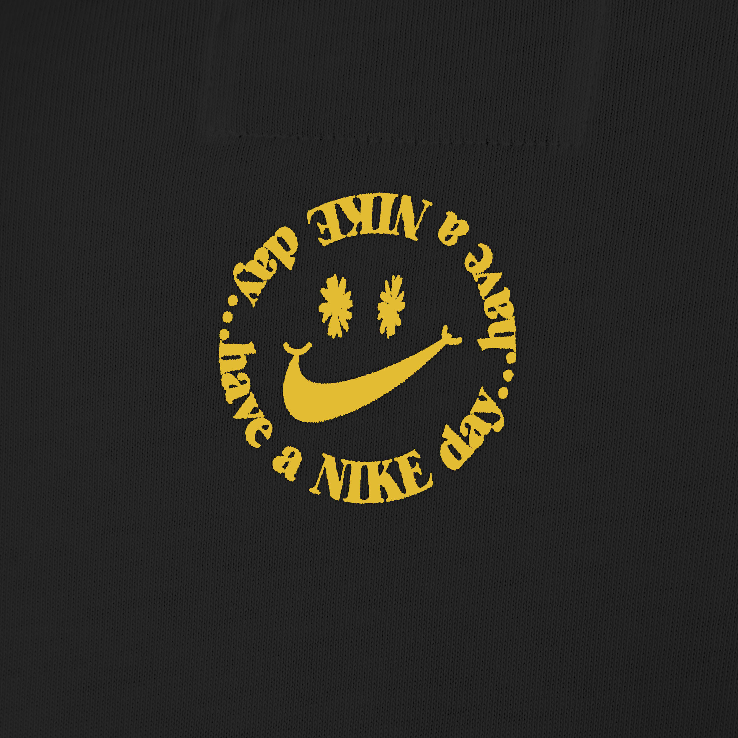 Have A Nice Day T-Shirt Herren - Schwarz