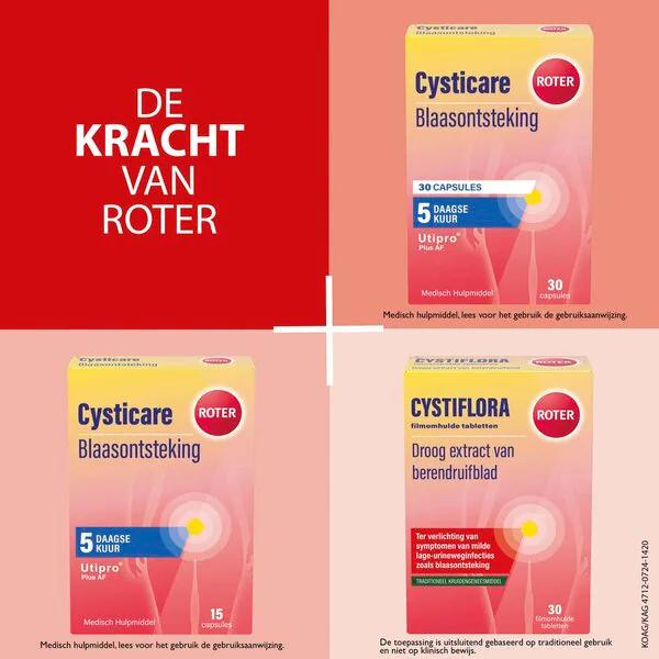 Zdravotnícka pomôcka Roter Cysticare Capsules - 30 kusov