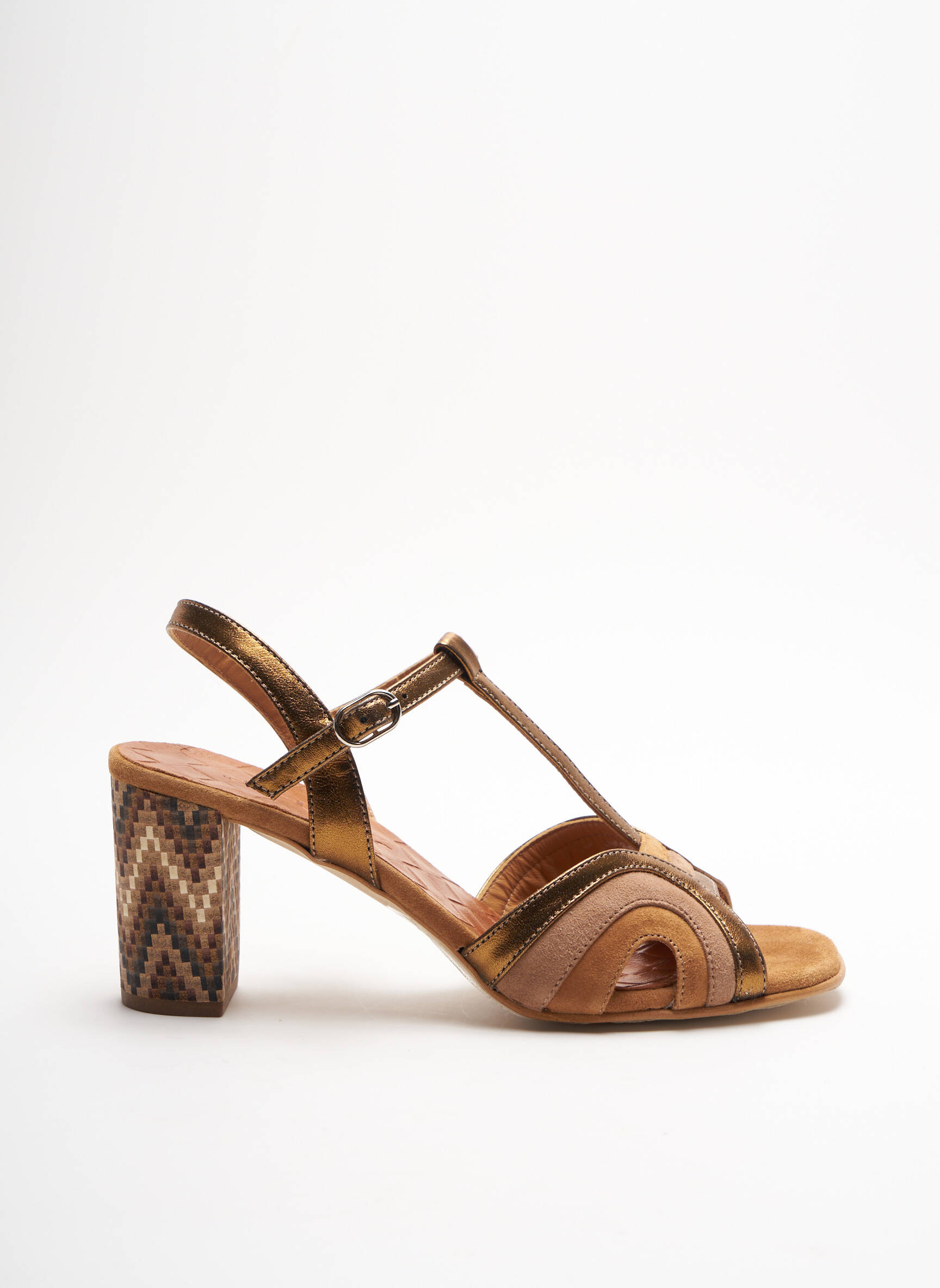Jhay Sandales Nu Pieds Femme couleur marron
