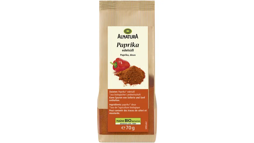 Alnatura Bio Paprika, edelsüß 70 g