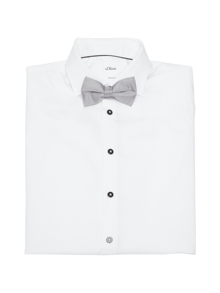 s.Oliver BLACK LABEL Krawatte in Grau günstig kaufen 1