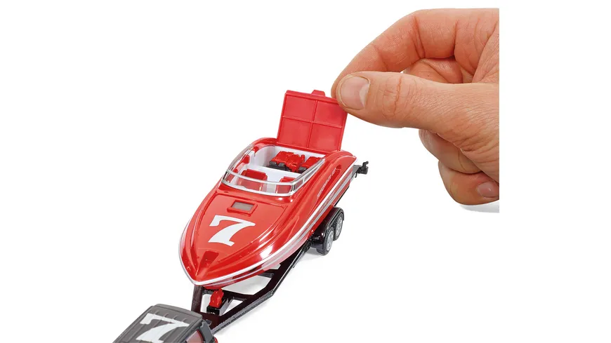 SIKU 2543 Super - PKW mit Motorboot