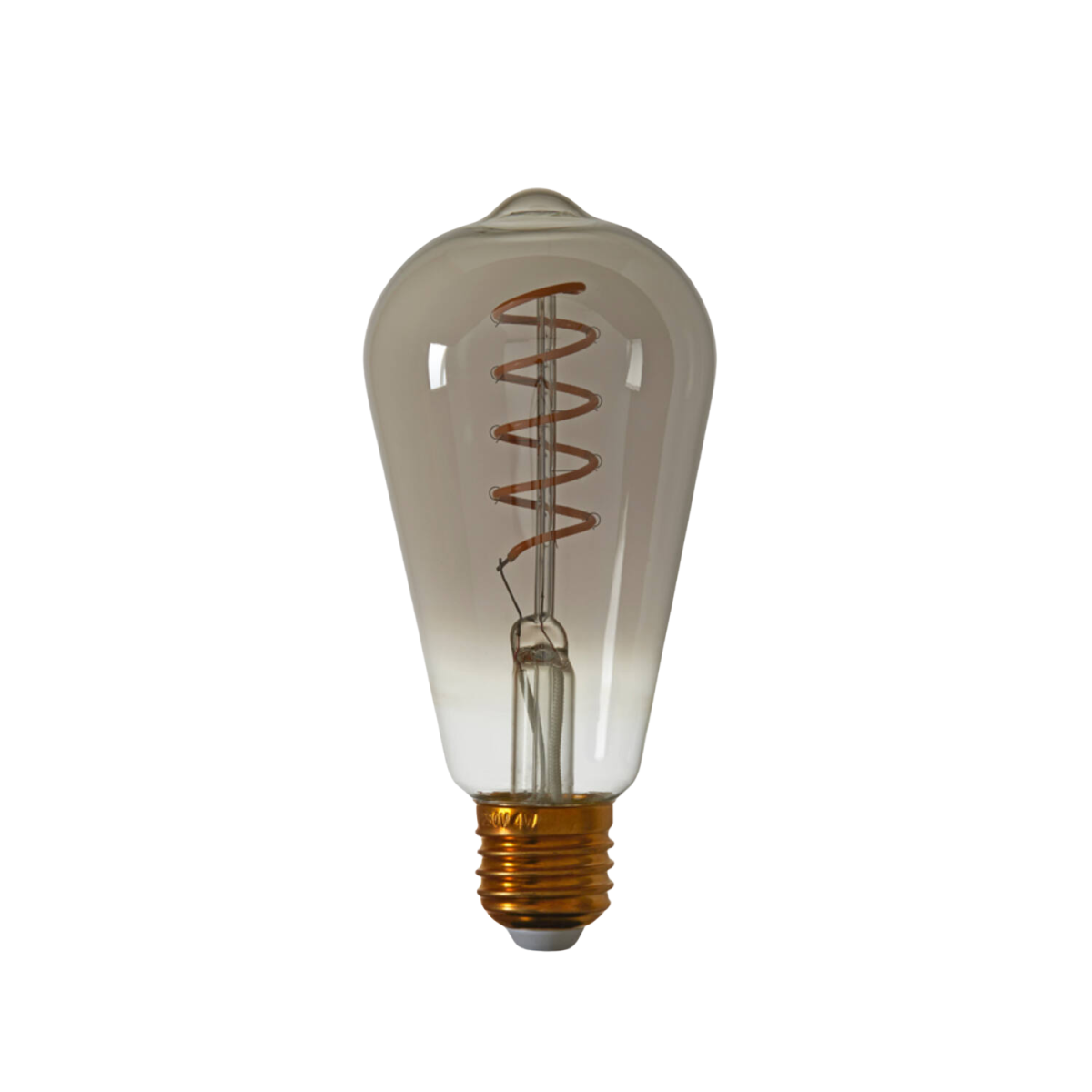 Trendhopper E27 LED-Kolben Rauchglas