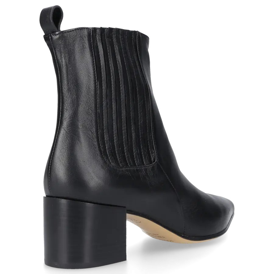 Pomme D`OR - Klassische Stiefeletten 5506 Nappaleder - schwarz