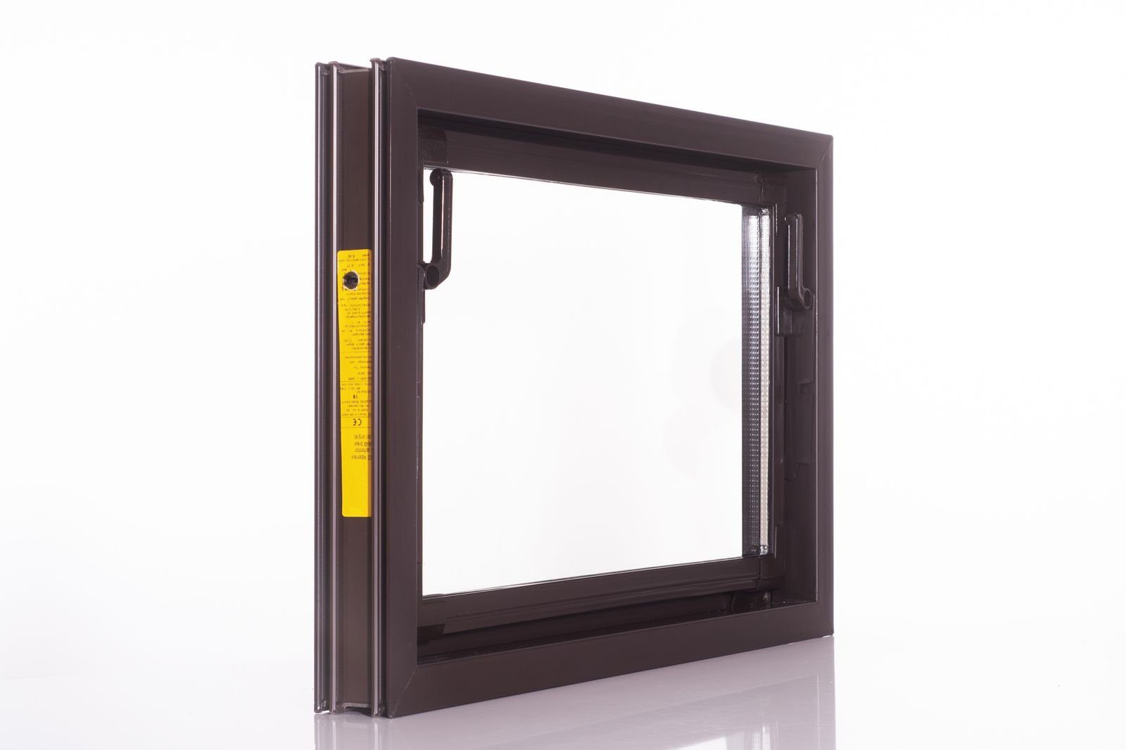 ACO Severin Ahlmann GmbH & Co. KG Kellerfenster ACO 60cm Nebenraumfenster Kippfenster Isoglasfenster Fenster braun Kellerfenster, wärmeisolierende Kunststoff-Hohlkammerprofile