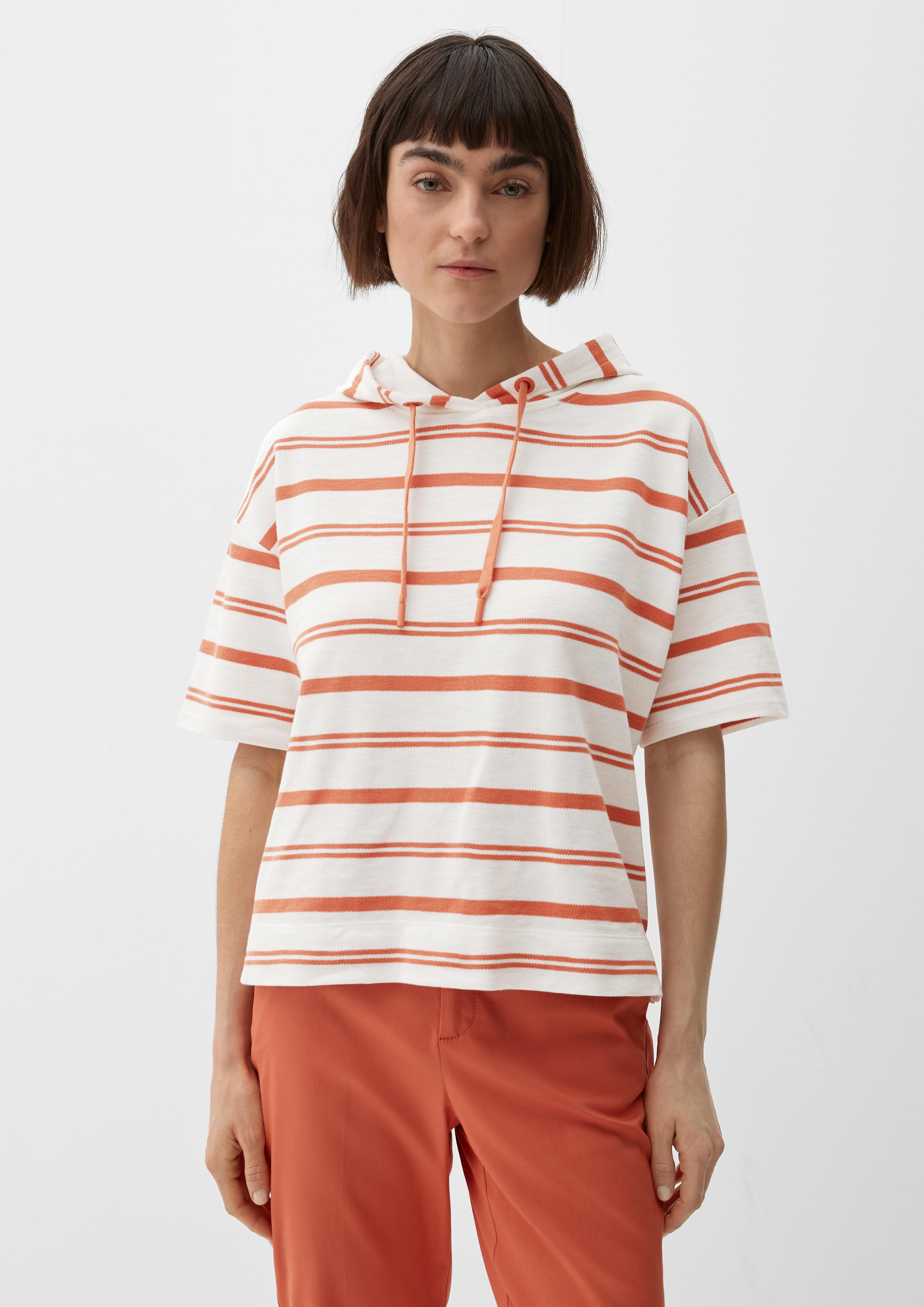 Streifenshirt mit Kapuze  2130042-27G3