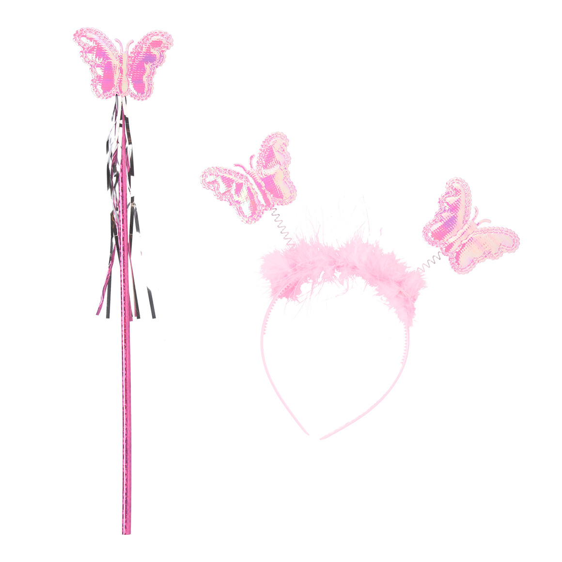 Kostüm-Set Schmetterling mit LEDs