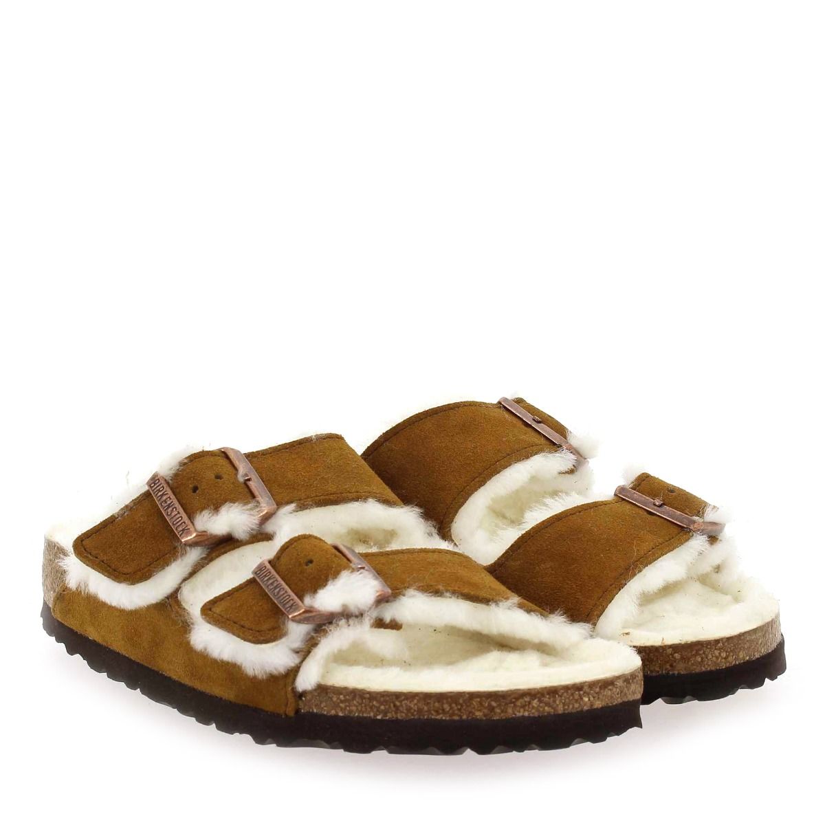 Birkenstock  ARIZONA VL SHEEPSKIN - camel