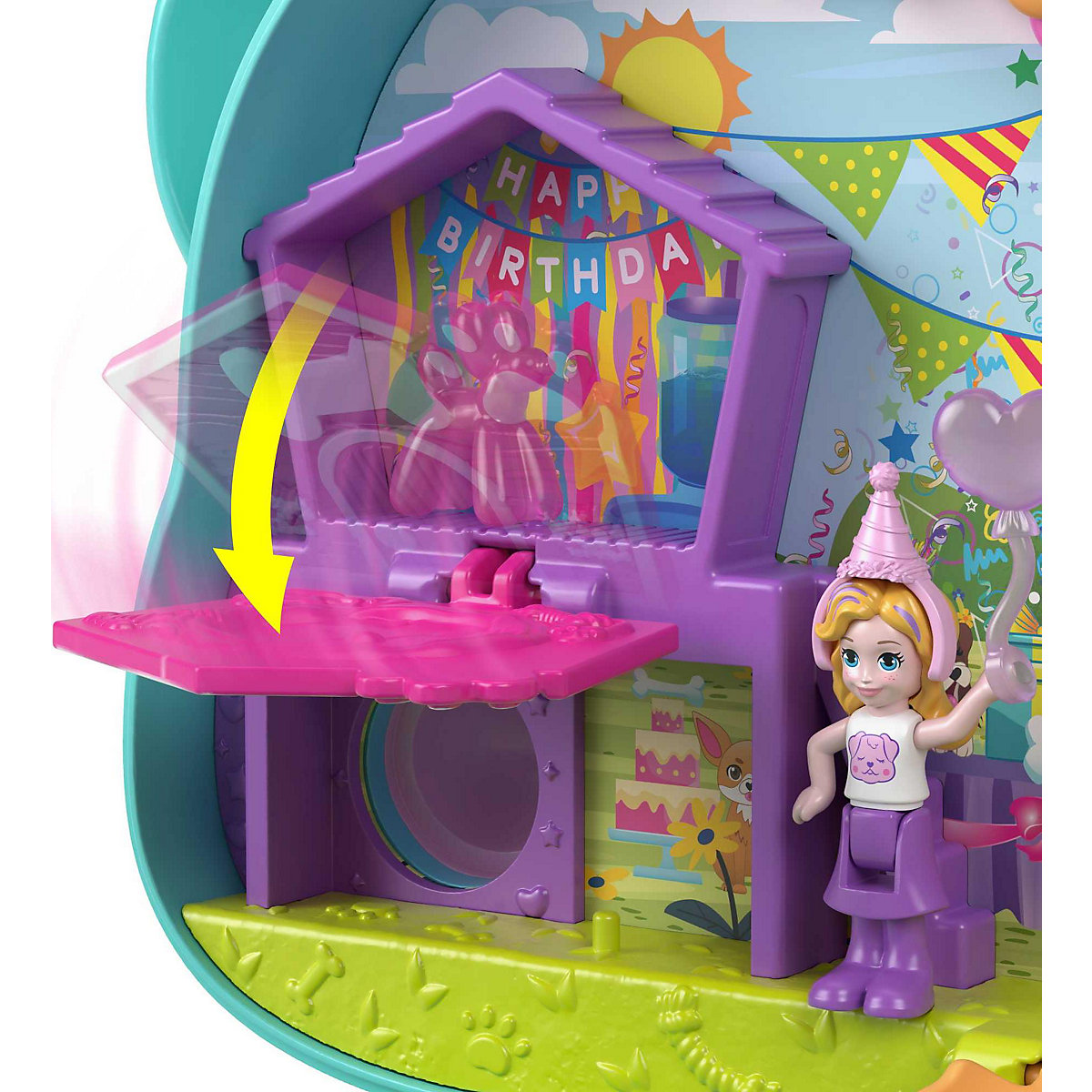 Polly Pocket Doggy Birthday Bash