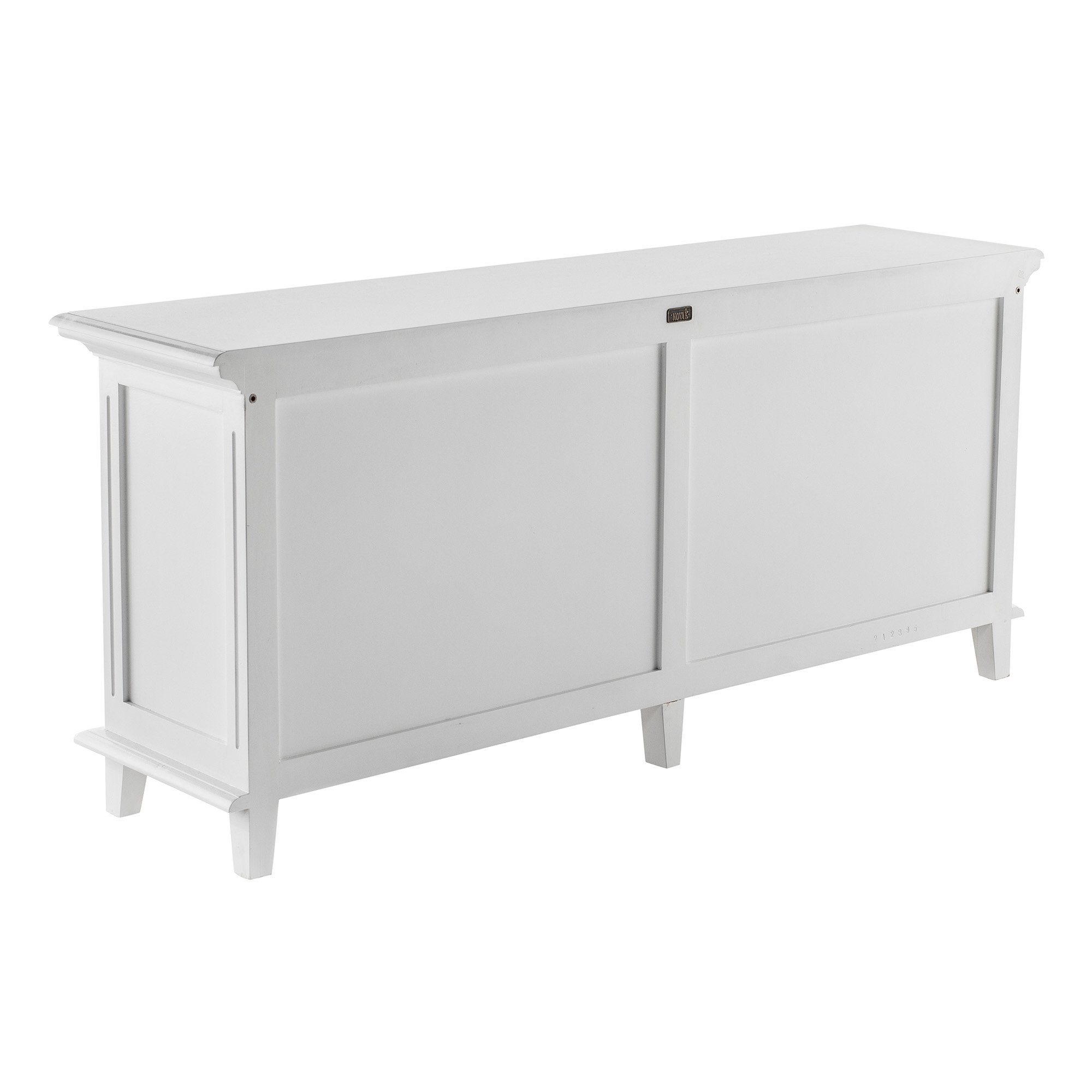 Novasolo Küchenbuffet Skansen Verstellbare Regale, Double-Bay Hutch Kabinett