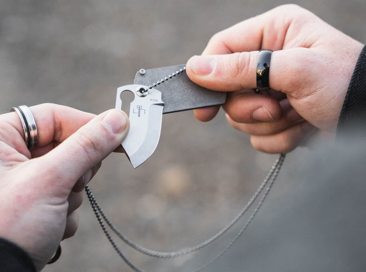 Dog Tag Knife