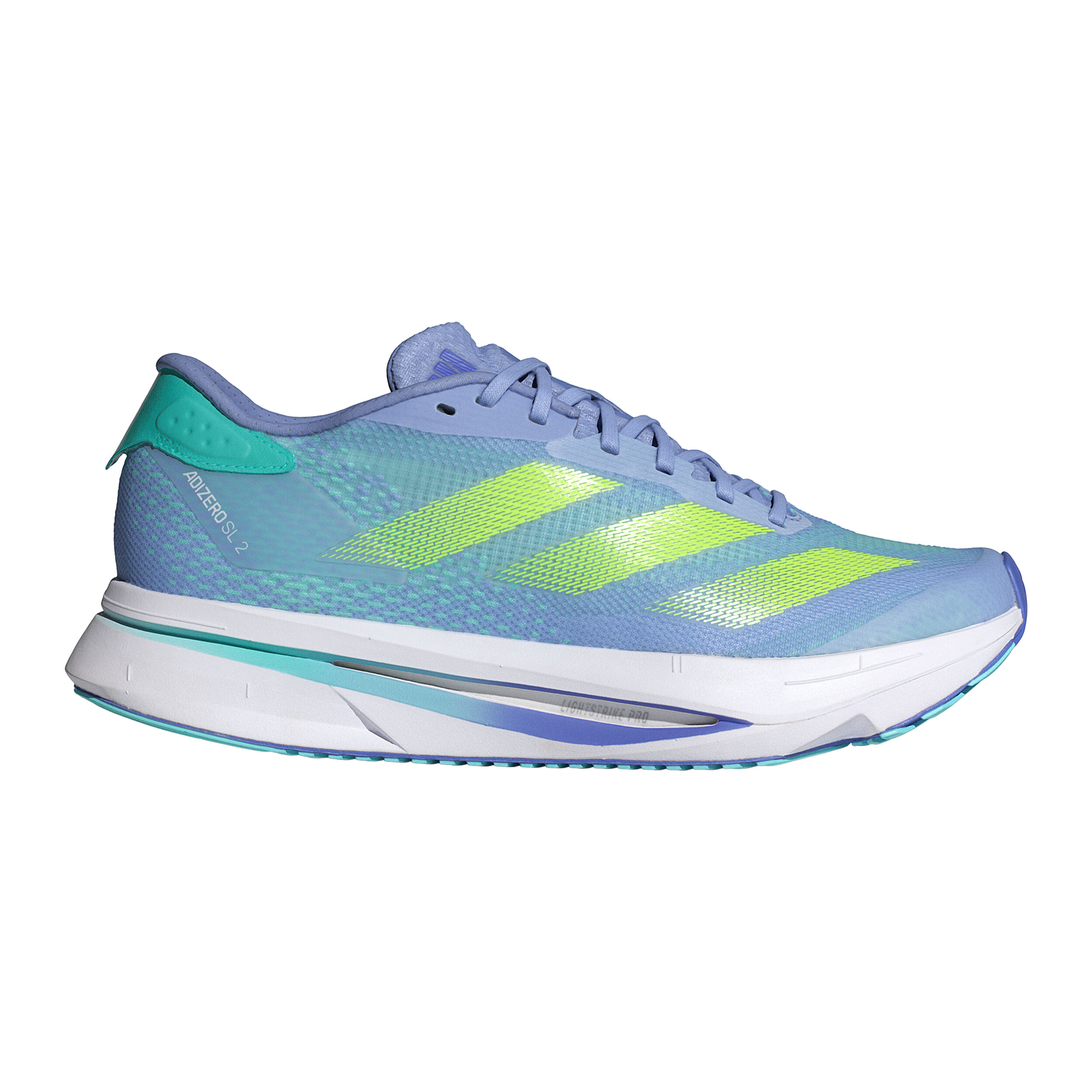 Adizero SL 2 Neutralschuh Damen - Hellblau, Limette