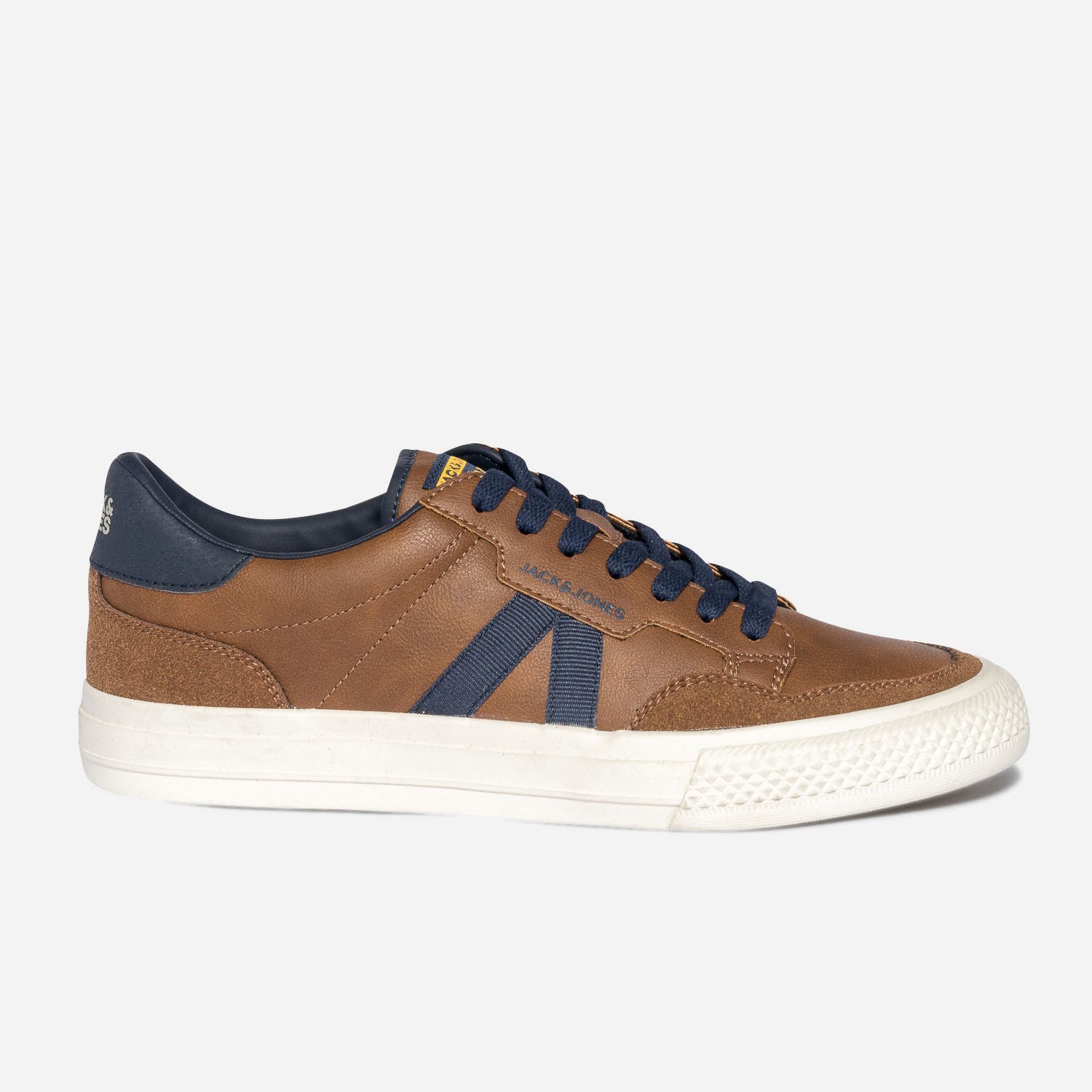 Tennis JACK&JONES cognac et marine