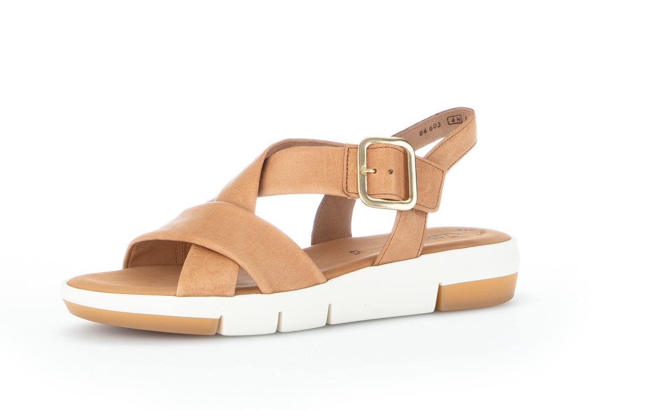 GABOR Komfort Sandalen braun Gabor Fashion Plateau Sandale 24.603.24