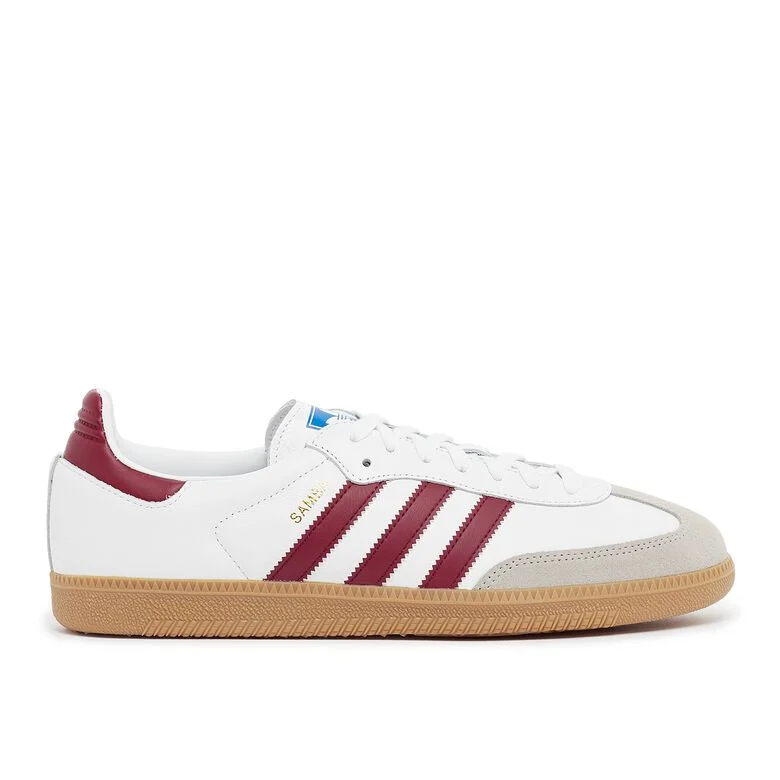 adidas Originals Samba OG white/collegiate burgundy/gum 3
