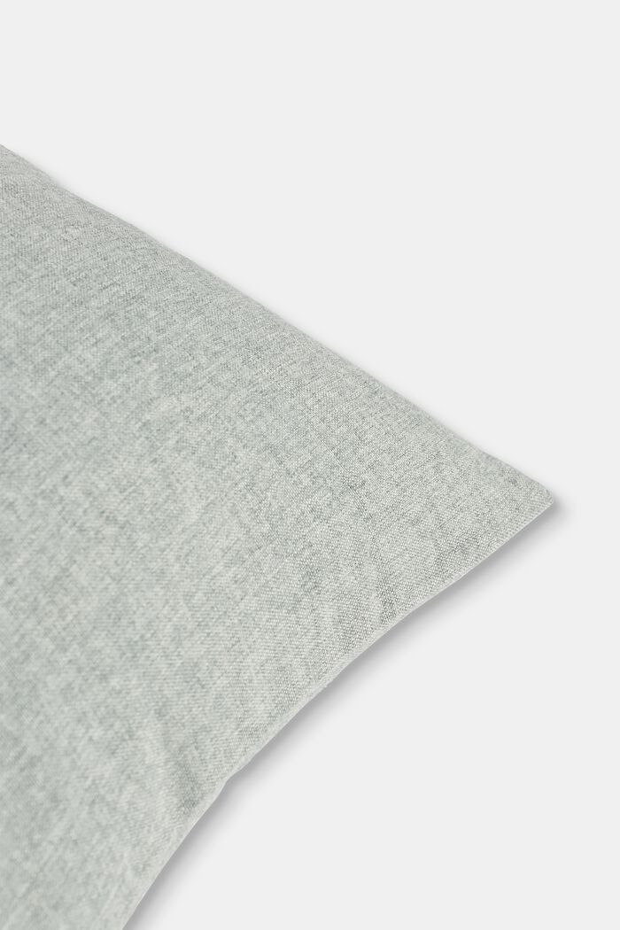 Kissenhülle im Material-Mix mit Micro-Samt