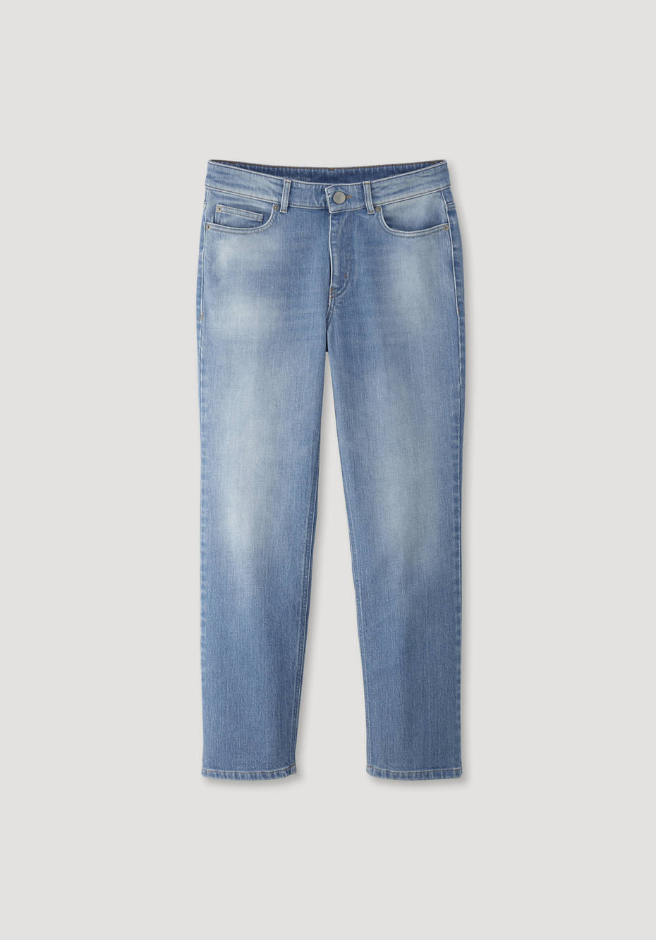 Jeans BEA High Rise Straight Cropped aus reinem Bio-Denim