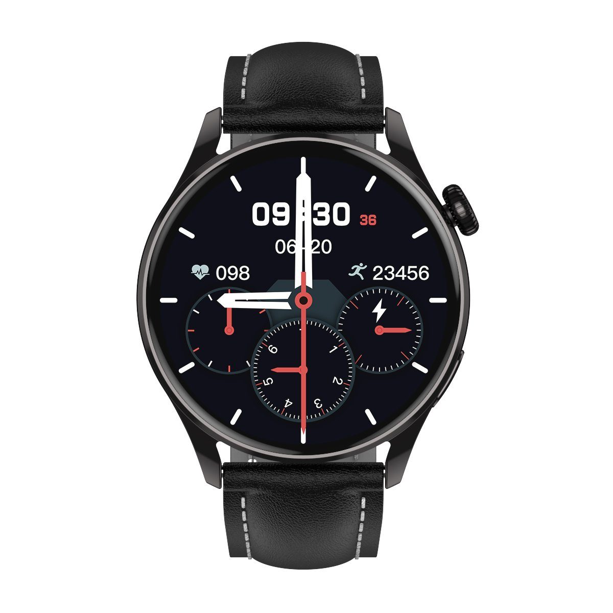 Mutoy Smartwatch für Damen Herren, Fitness Tracker Uhr mit Anruffunktion Smartwatch (1,32