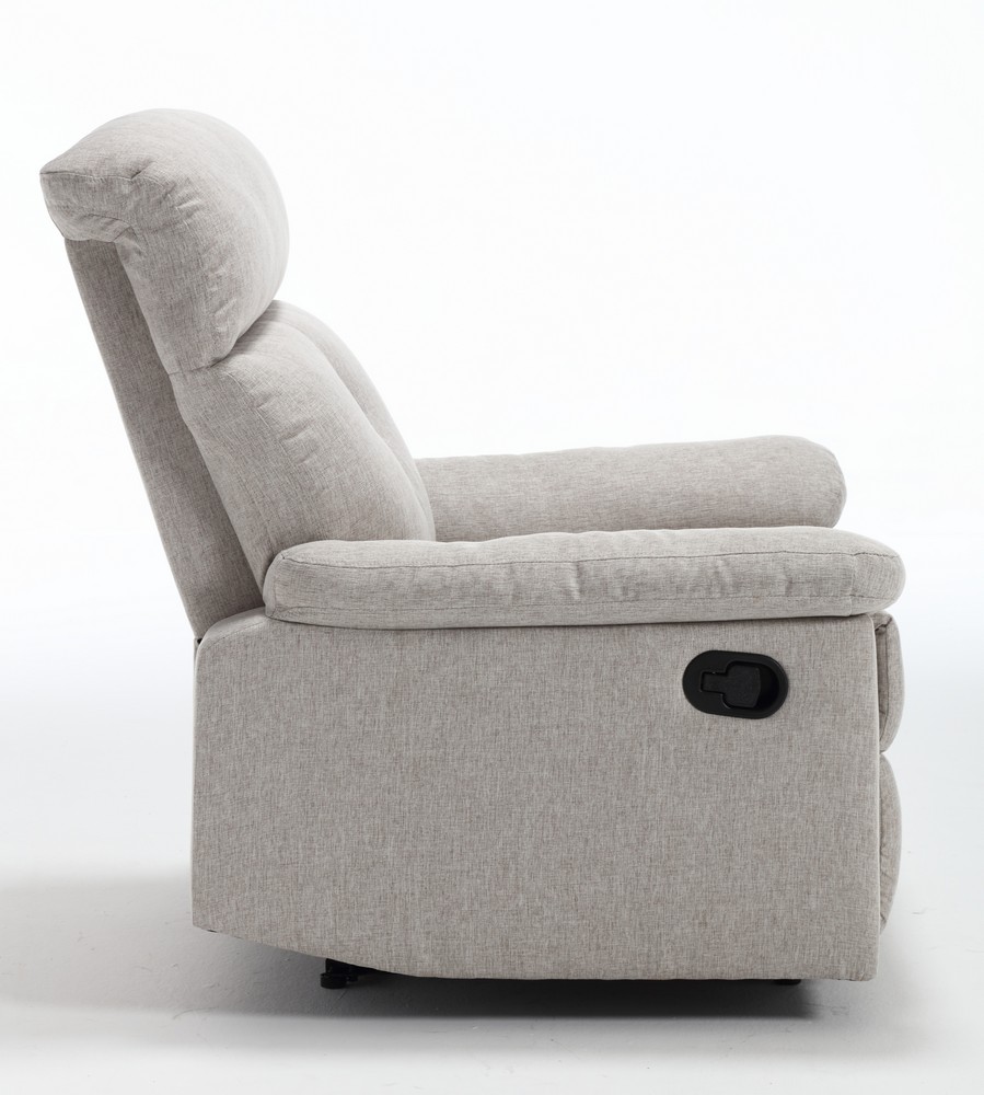 Happy Home Happyhome Polstergarnitur 3tlg. mit 5 Relaxfunktionen HSP95-BEI beige