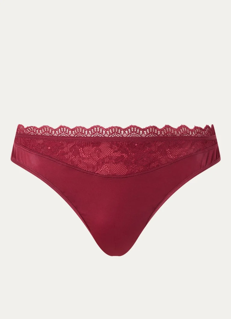 Tanga din dantelă Marlies Dekkers